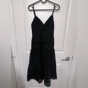 Allsaints formal black dress